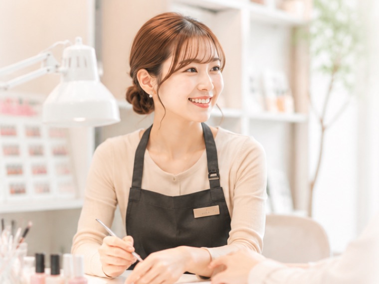 卒業後の就職・独立をサポートするネイリスト